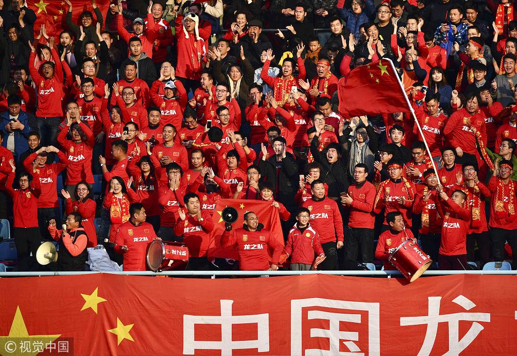 中国vs卡塔尔2:0有多少球迷