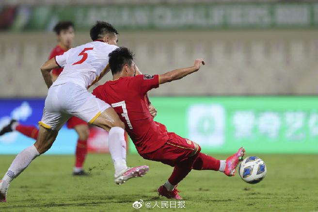 中国vs越南3比2进球集锦