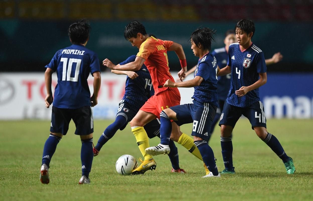 中国vs 日本足球女子队
