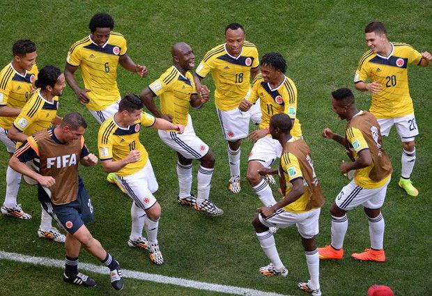 巴西世界杯哥伦比亚