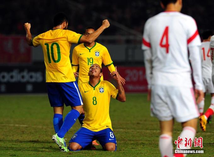 巴西vs中国的视频足球