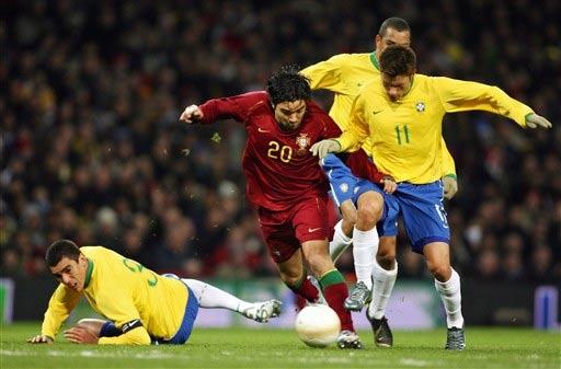 巴西vs葡萄牙集锦