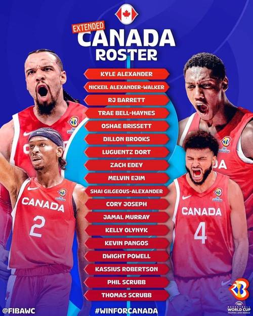 日本vs加拿大出场名单