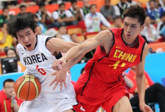 篮球中国vs韩国2015