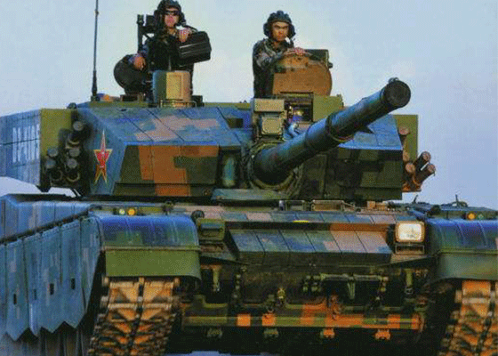 99坦克vs日本10式高手