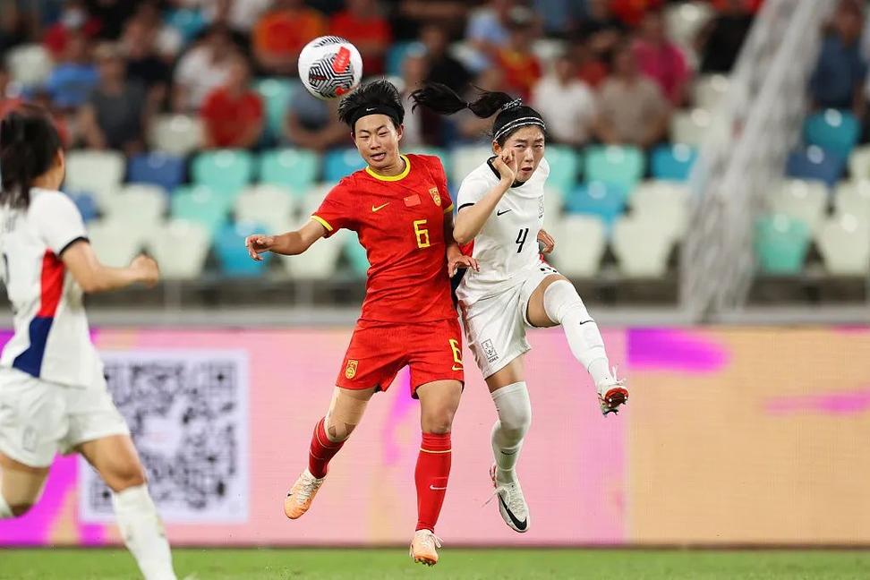 中国vs韩国女足2022的相关图片
