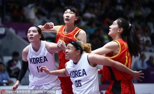 中国女篮vs韩联的相关图片