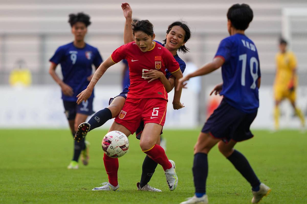 中国女足vs中国台北的相关图片