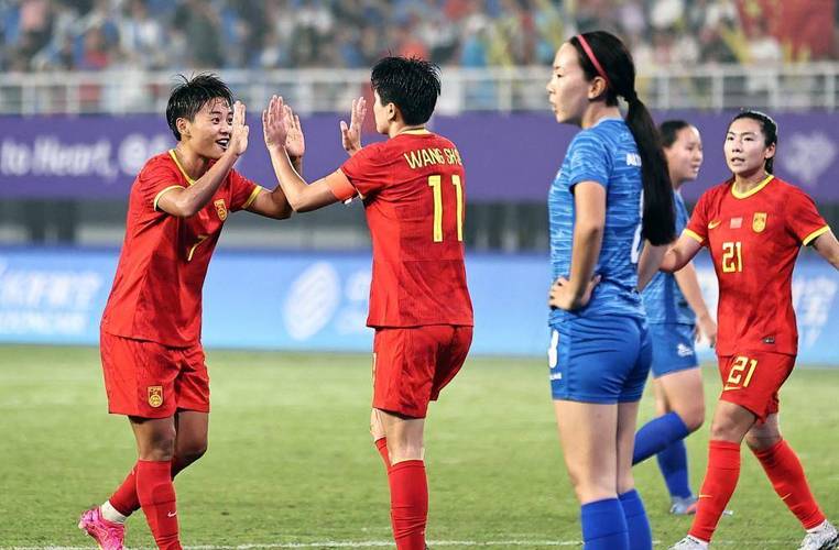 中国女足vs蒙古女足精彩进球的相关图片