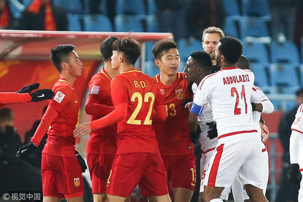 中国男足vs阿曼最强的时候的相关图片