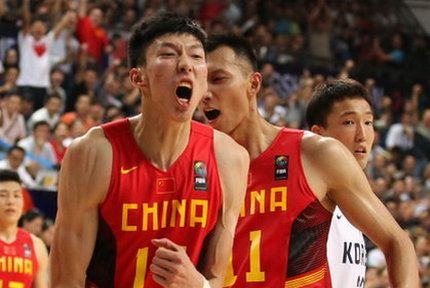 中国篮球vs韩国男篮的相关图片