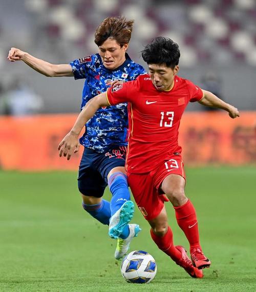 中国足球vs日本场面回放的相关图片