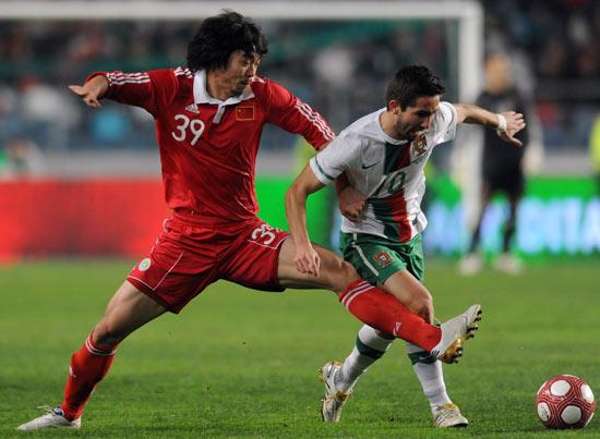 中国队vs葡萄牙足球的相关图片