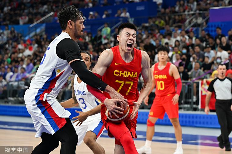 亚运会篮球中国vs菲律宾第4节的相关图片