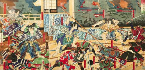 古代士兵vs日本武士的相关图片